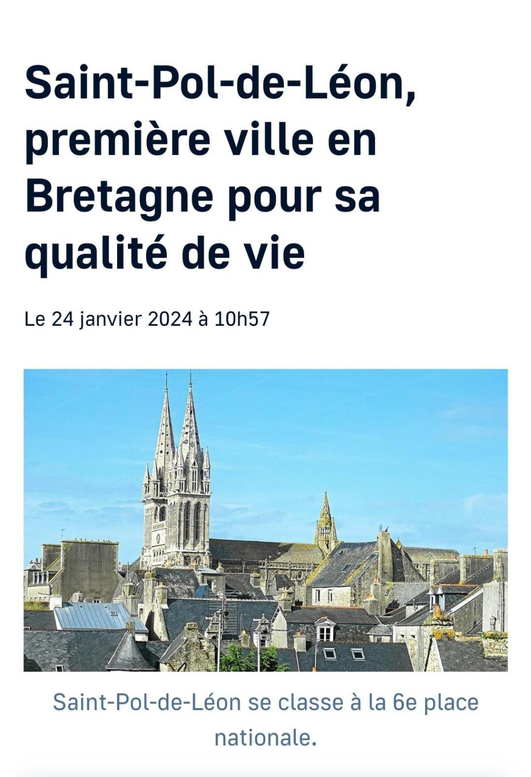Ty Ma Gourdadou Lägenhet Saint-Pol-de-Léon Exteriör bild